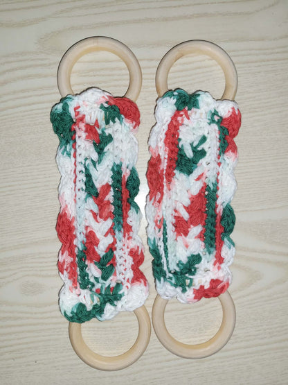 Crocheted Dish Towel Holders