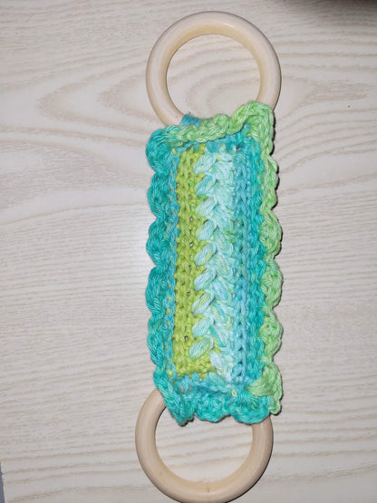 Crocheted Dish Towel Holders